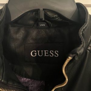 Like NEW Guess Woman’s Faux Leather Jacket